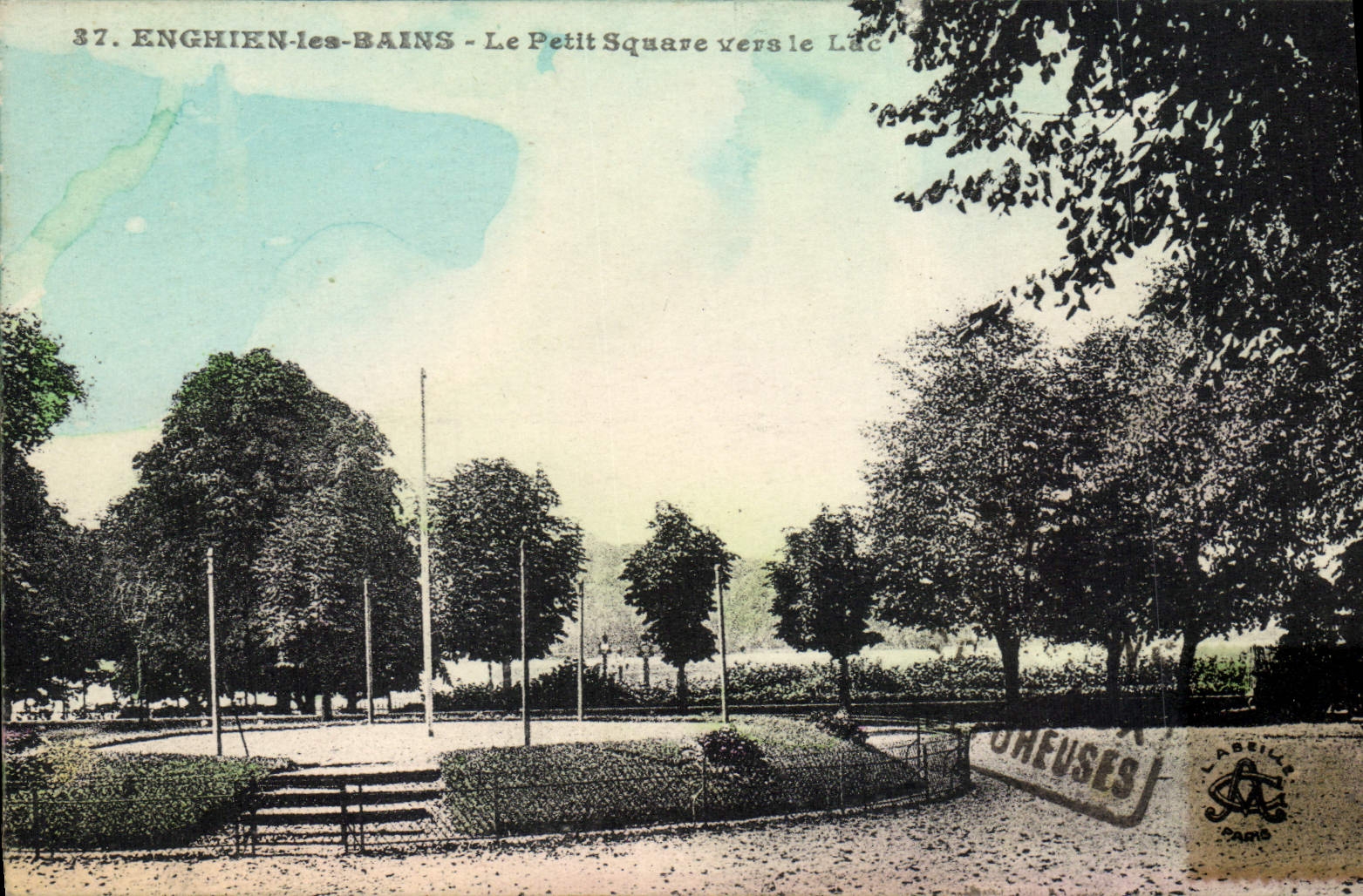 Enghien-les-Bains - Le Petit Square vers le Lac
