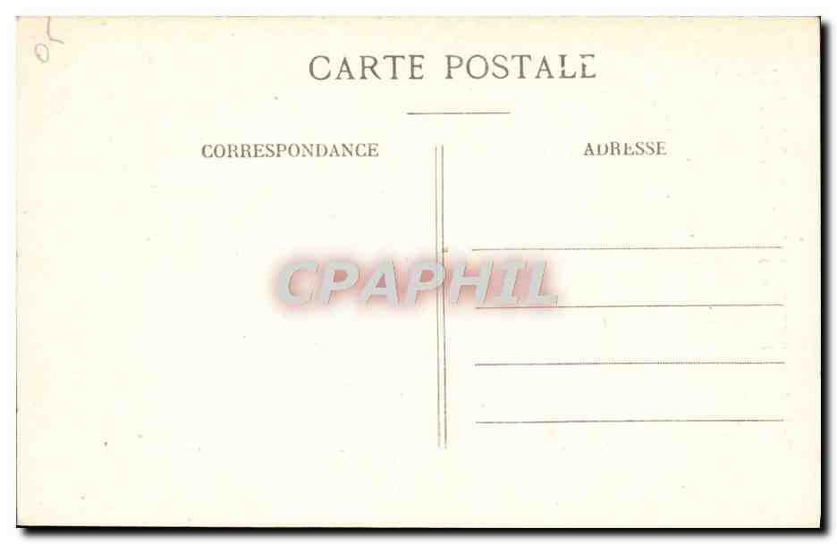 CPA Dauphine La Grave Vue Generale et le Massif de la Meije — Rückseite