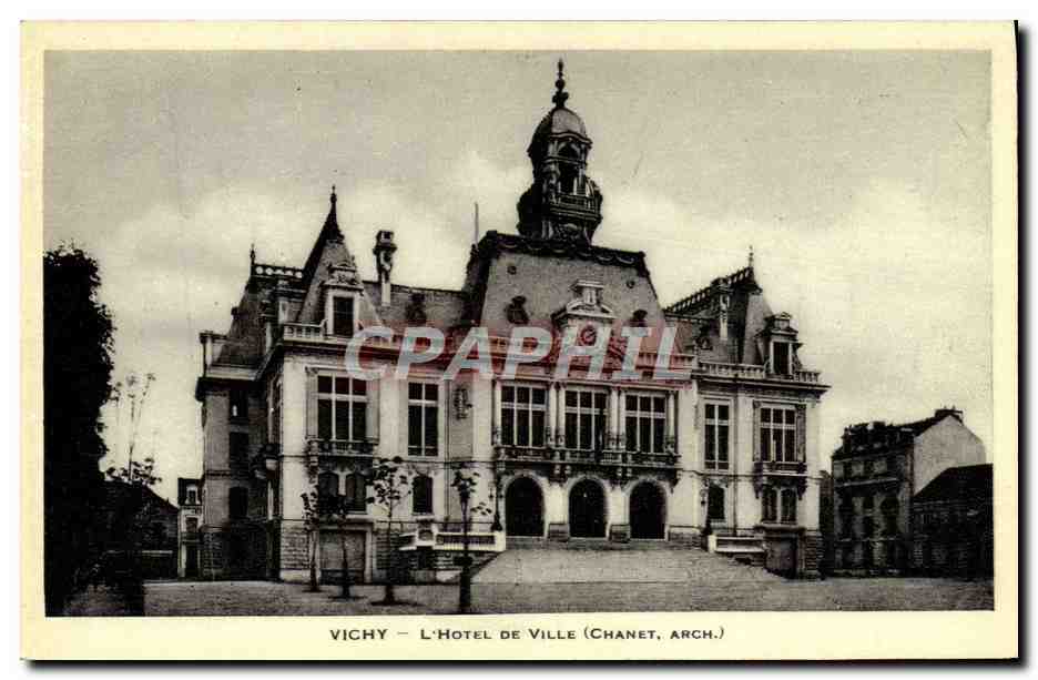 CPA Vichy L'Hotel De Ville