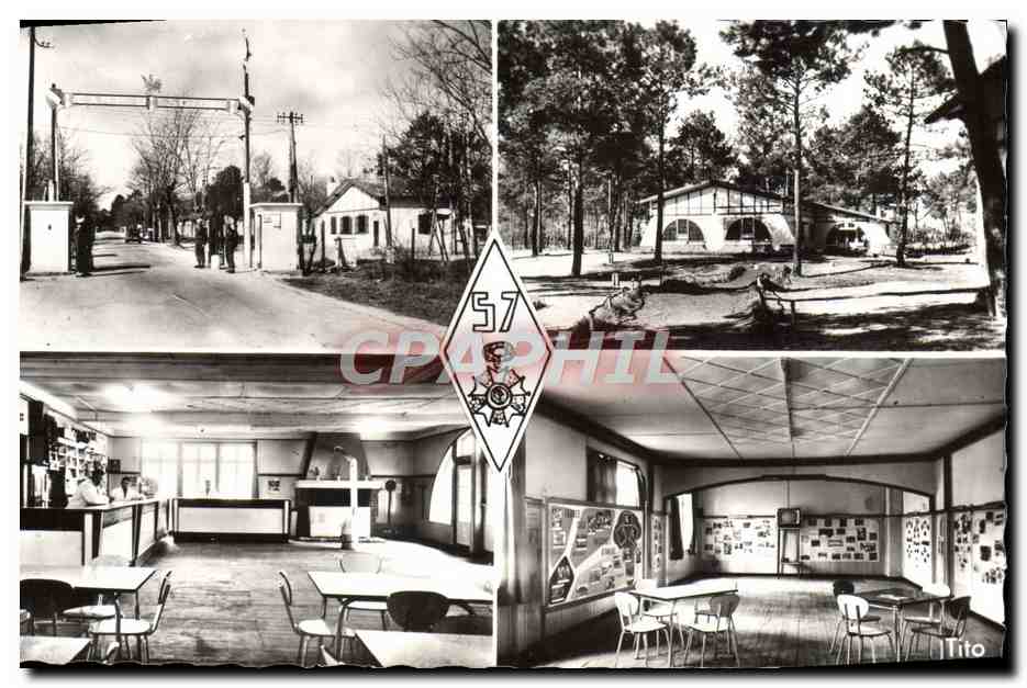 Camp de Souge — Entrée et intérieur du foyer — C.I. 57