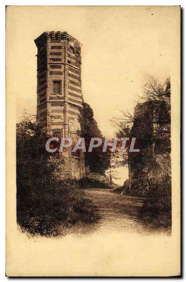 Ruines de l'Ancien Donjon et Tour d'Escalier d'Anne de Bretagne — Montfort-l'Amaury (S.-et-O.)