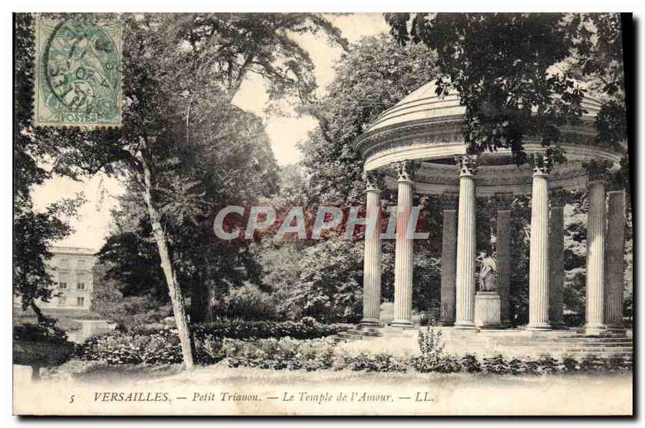 CPA Versailles Petit Trianon Le Temple De I'Amour