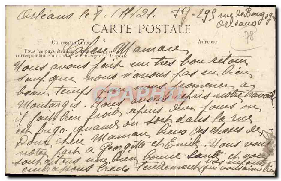 CPA Versailles Le Palais Vue Prise A Vol D'Oiseau — Verso