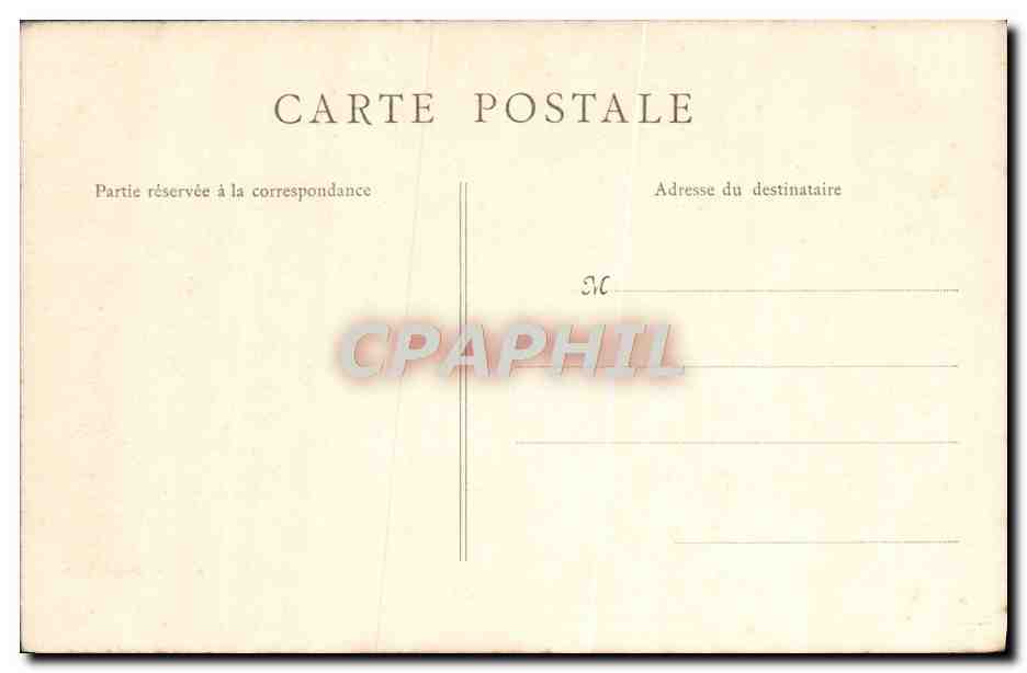 CPA Orleans La Prefecture — Verso