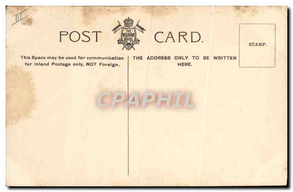 CPA Bateau HMS Excellent Mens room — Verso