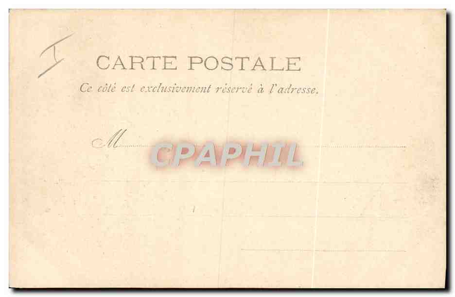 CPA Bateau Le Cabestan  — Verso