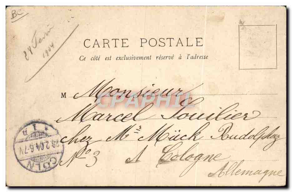 CPA Bateau Le lancement d'une torpille a bord d'un cuirasse — Verso