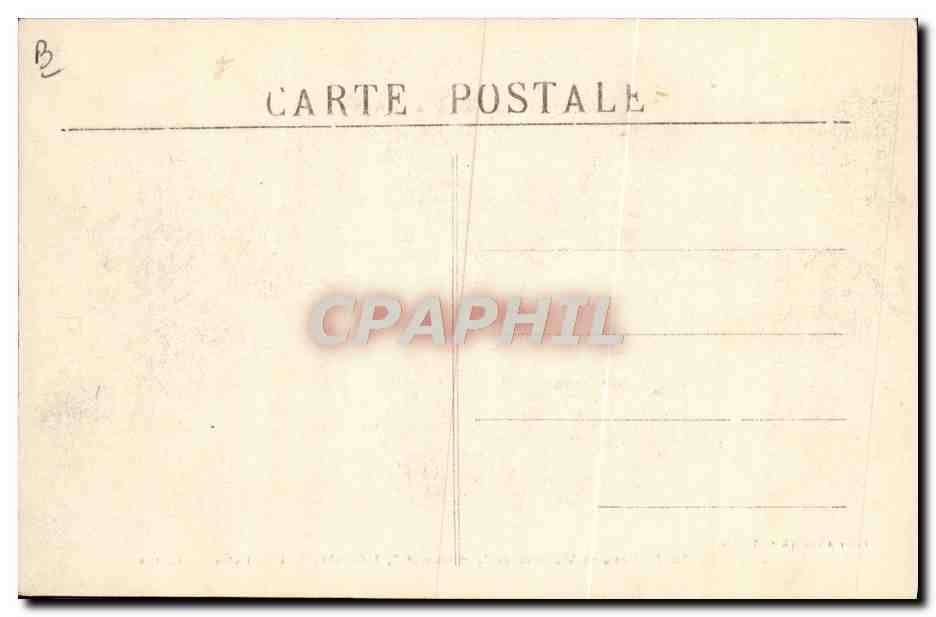 Toulon — Funérailles des Victimes de la « Liberté », 3 Octobre 1911 — Défilé du Clergé — Reverso