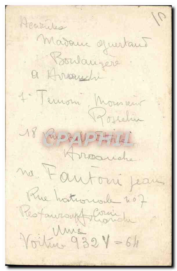 CPA Avion Aviation Aviateur Delmotte Chef pilote a l'usine d'avions Caudron Cerences — Verso