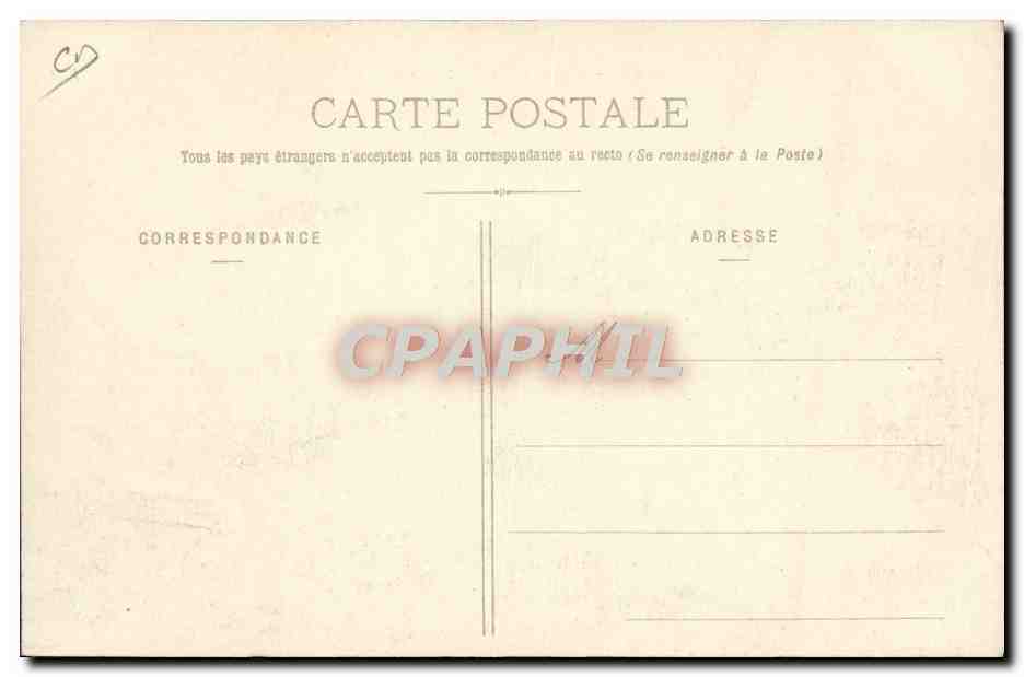 CPA Avion Aviation L'aeroplane Farmn — Verso