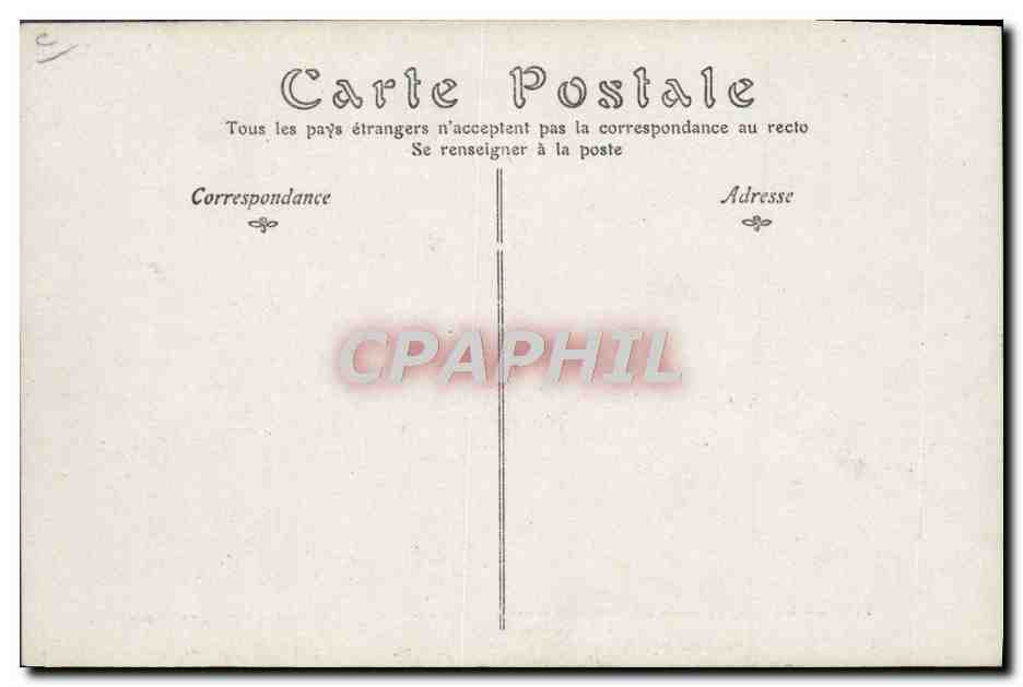 CPA Avion Aviation Le premier voyage en aeroplane Farman se rend du camp de Chalons a Reims Pres de Prunay  — Rückseite