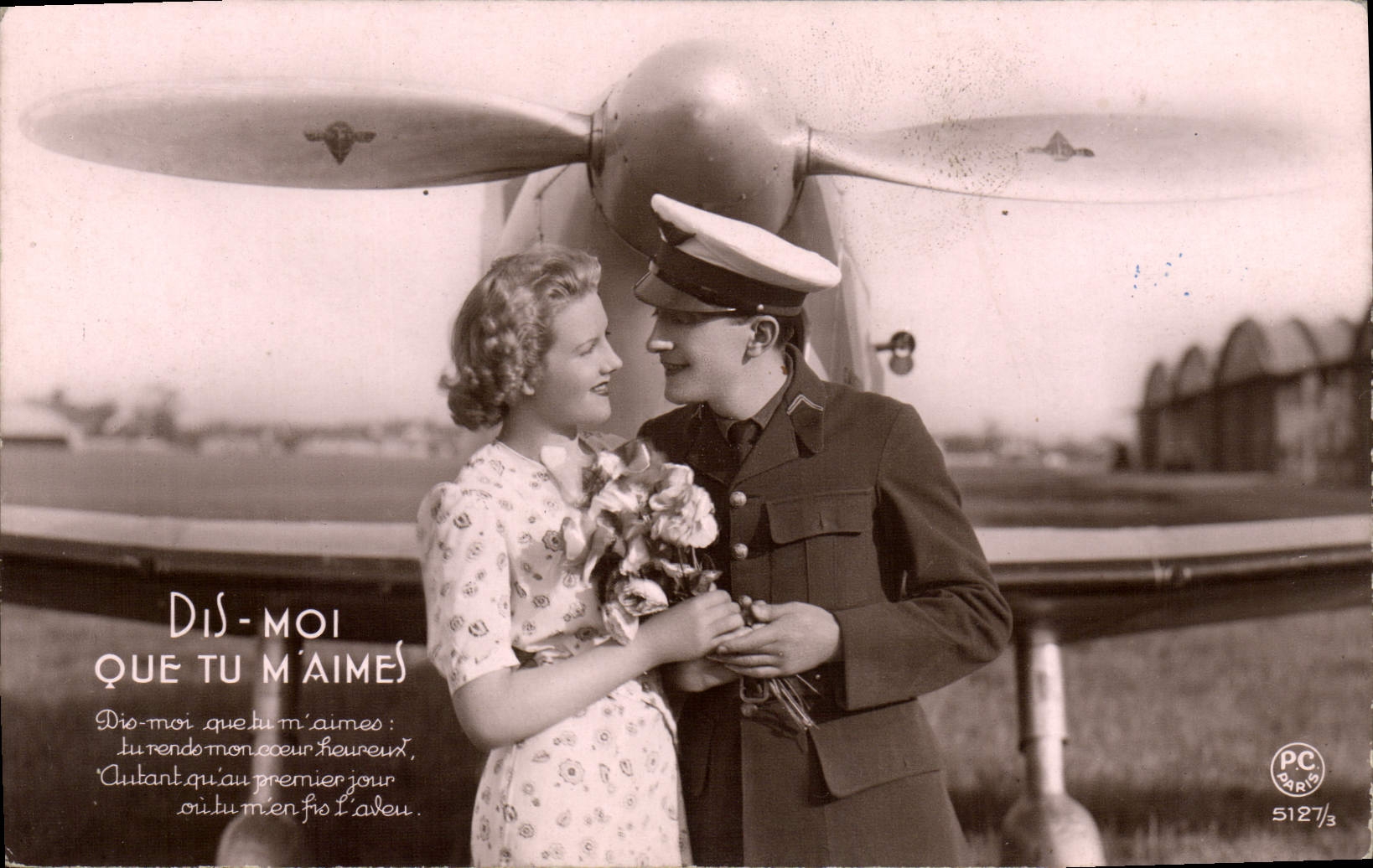 CPA Avion Aviation Femme Aviateur 