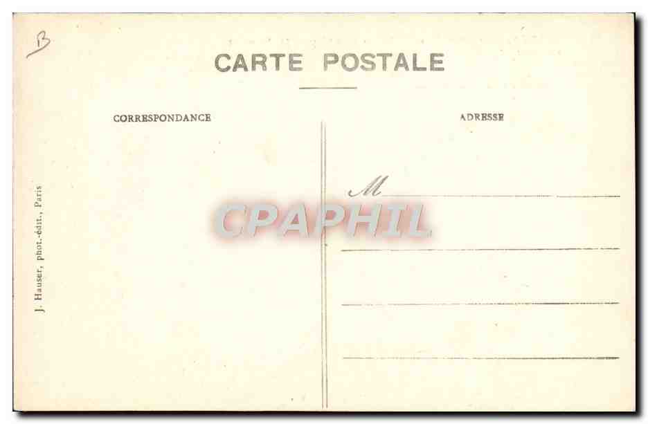 CPA Avion Aviation Monoplan Tellier pilote par Dubonnet  — Rückseite