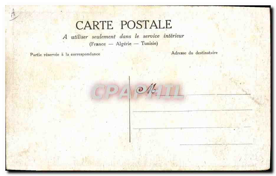 CPA Avion Aviation Renaux sur biplan Farman  — Rückseite