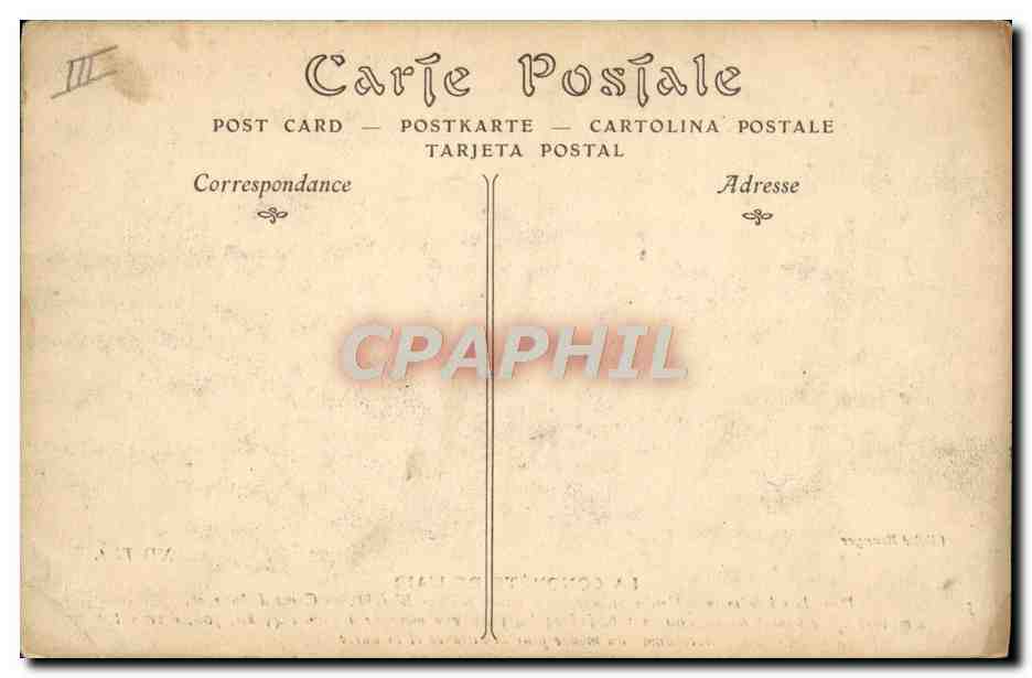 CPA Avion Aviation Wilbur Wright Camp d'Auvours  — Verso