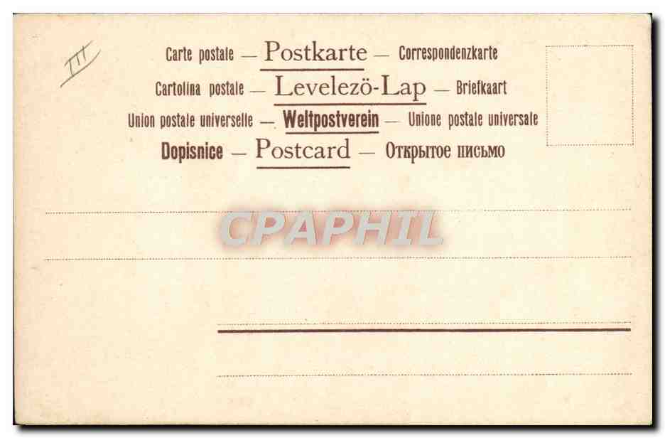 CPA Illustrateur Die Walkure Sigmund und Siglinde — Back