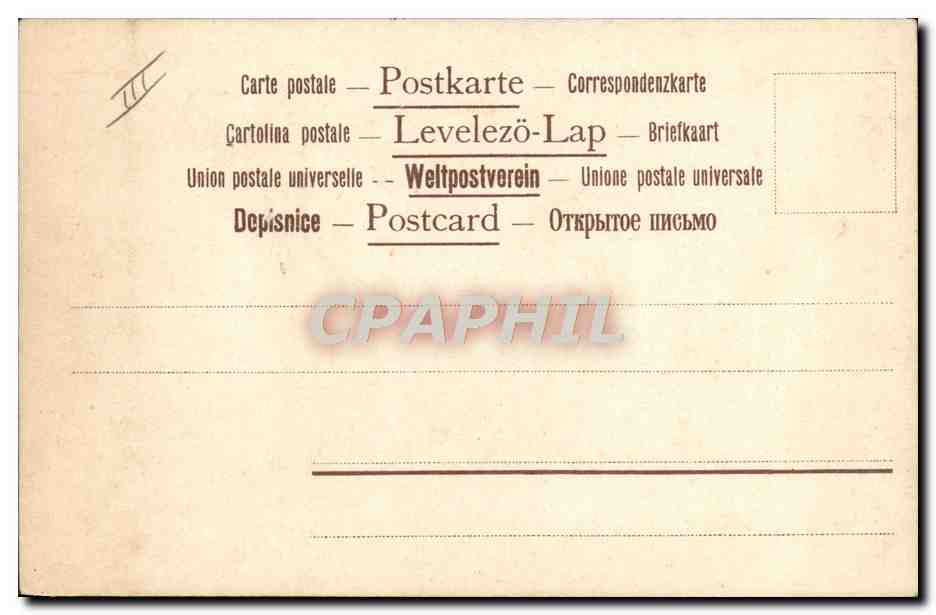 CPA Illustrateur Die Walkure  — Rückseite