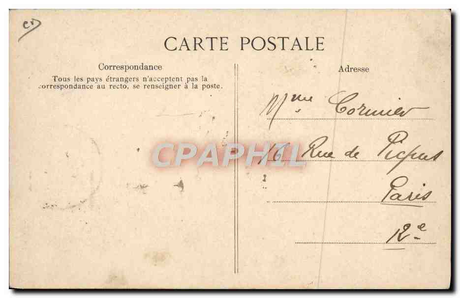CPA Avion Aviation Morane sur monoplan Bleriot  — Verso