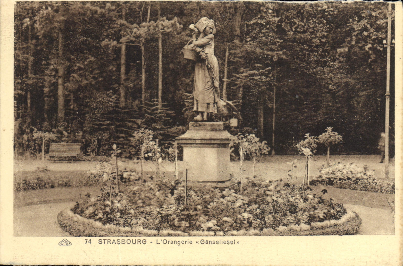 CPA Strasbourg L'Orangerie 