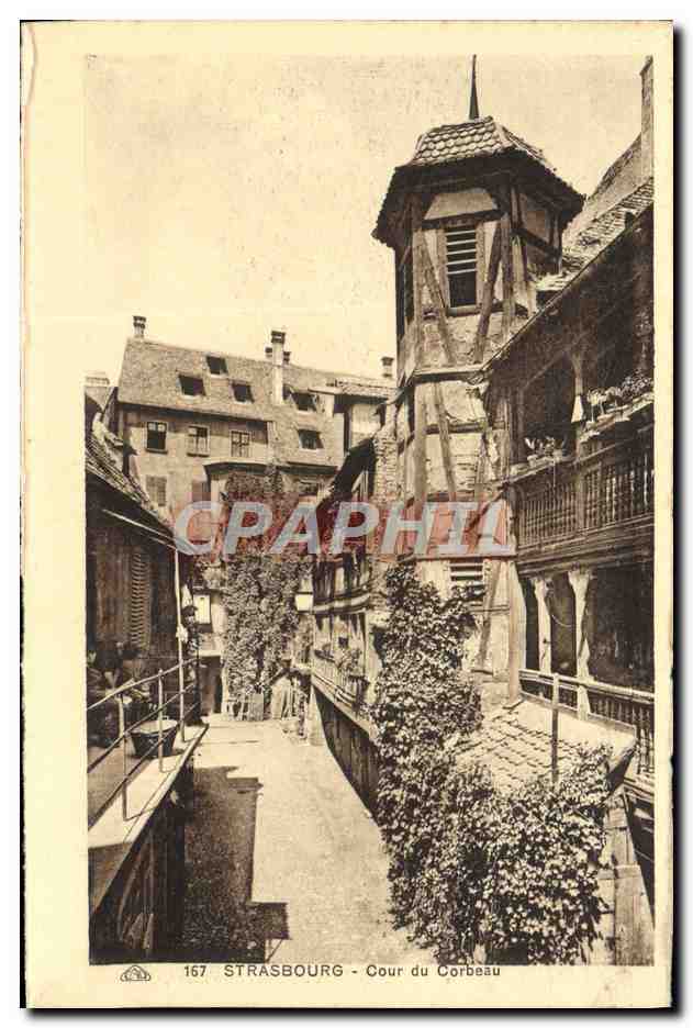 CPA Strasbourg Cour du Corbeau