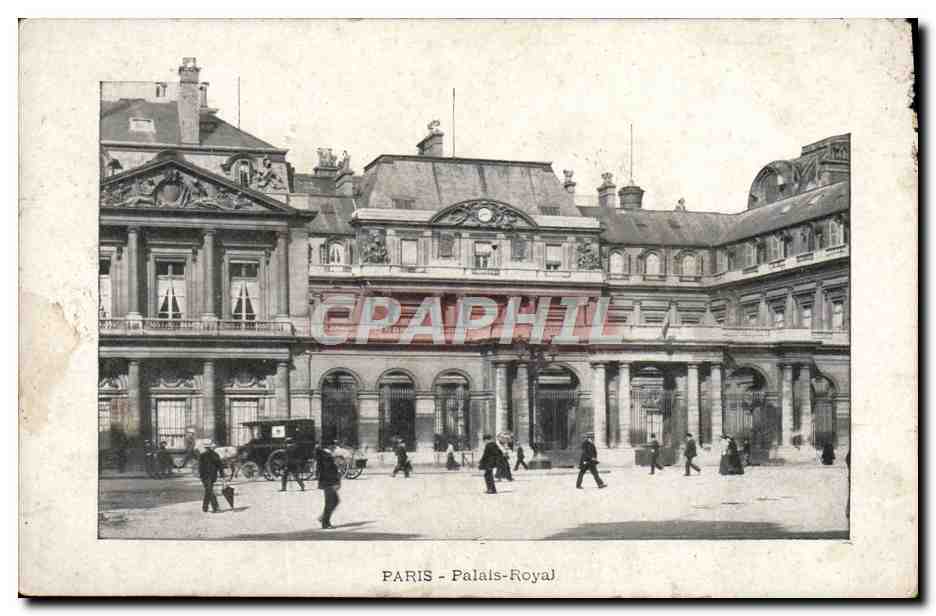 CPA Paris Palais Royal