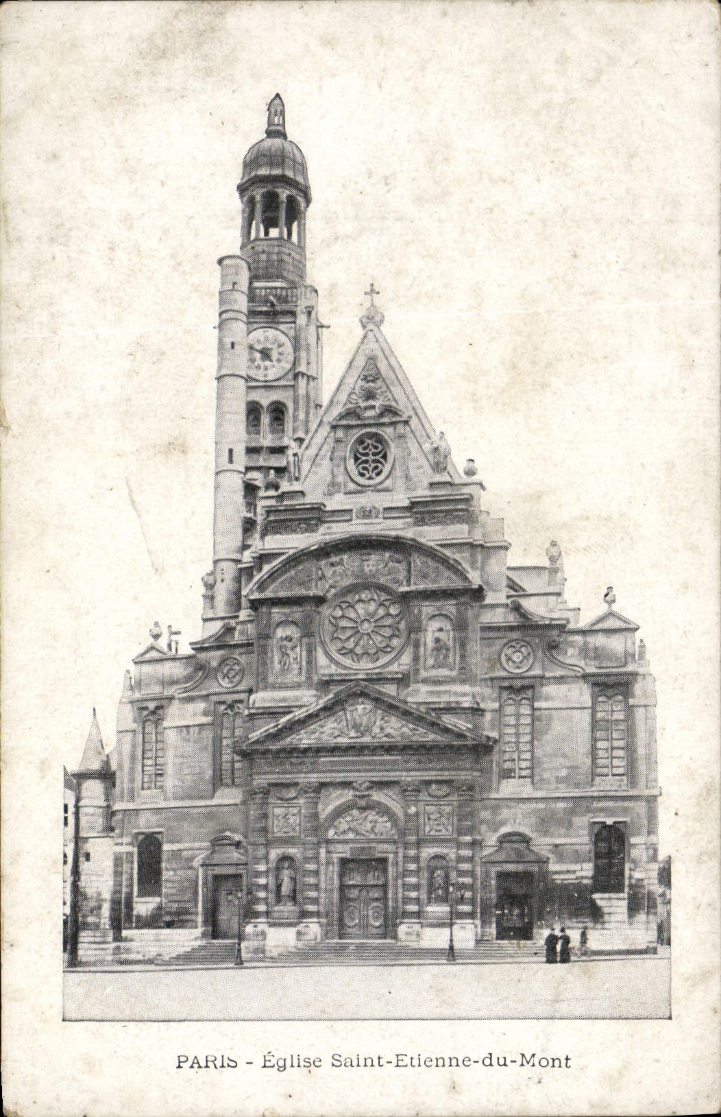 CPA Paris Eglise Saint Etienne du Mont