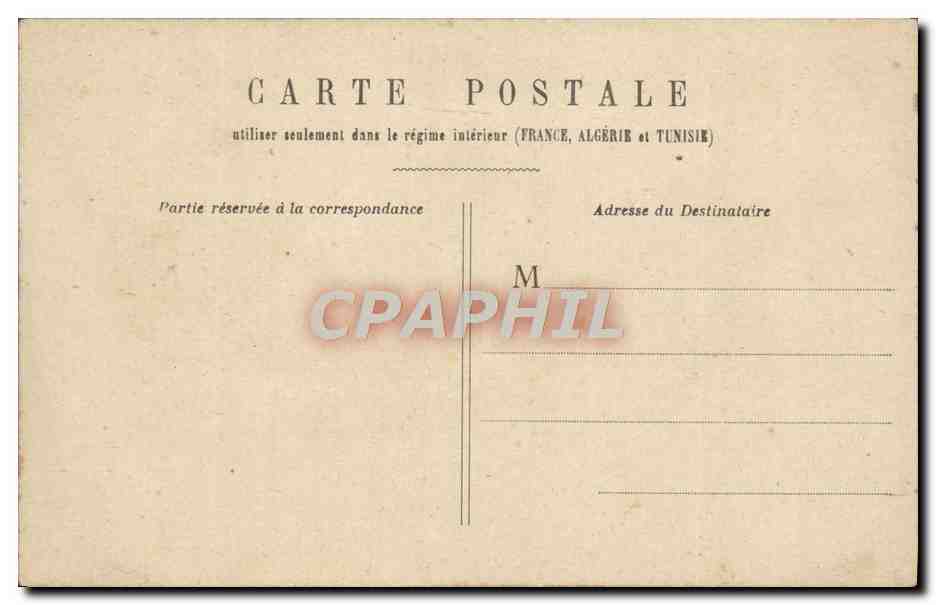 CPA Paris Le Grand Palais — Rückseite