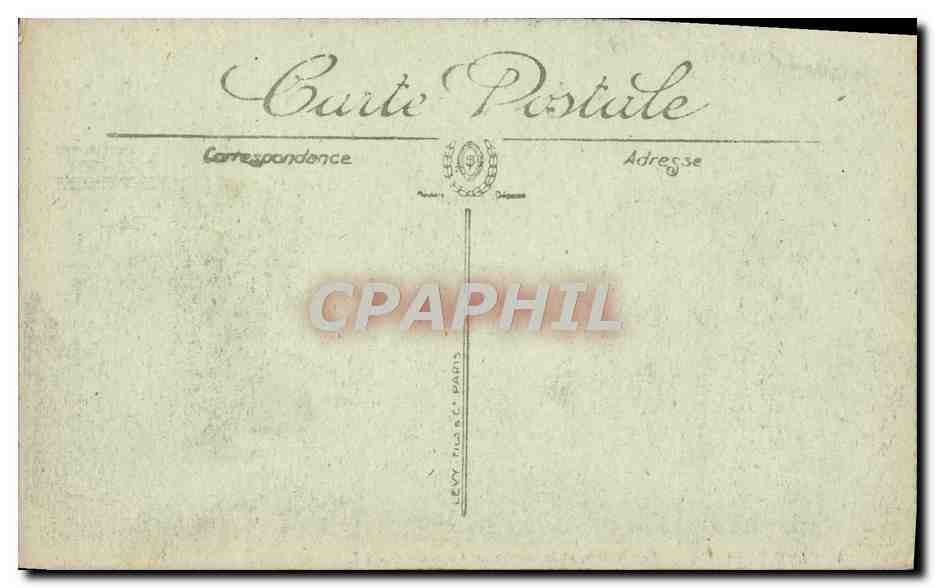 CPA Montlucon Le Chateau et les anciennes Casernes Militaria — Rückseite