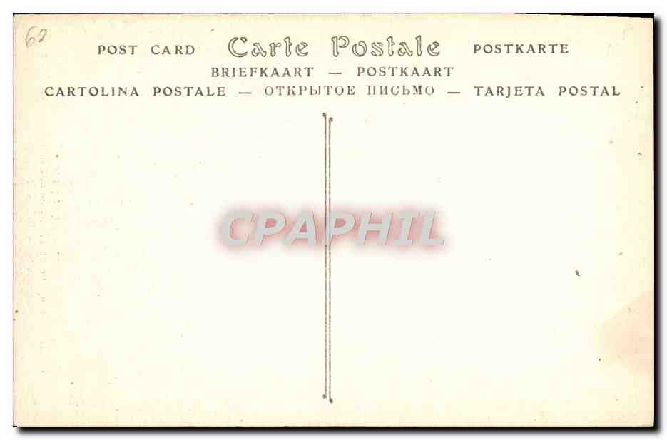 CPA Beauvais Vieille Maison Rue du Cloitre Saint Sauveur — Rückseite