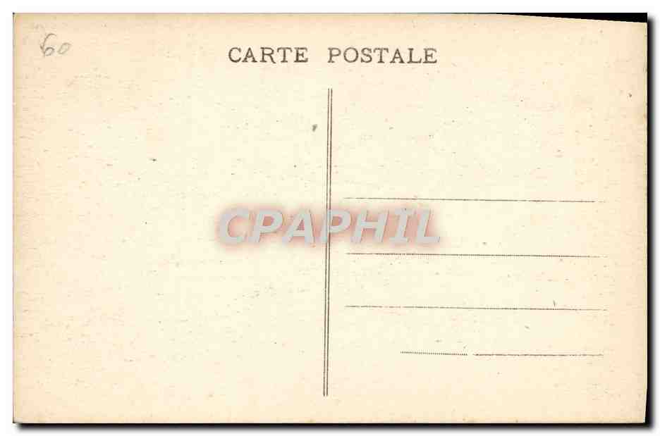 CPA Beauvais Rue Saint Laurent Vieille maison aux griffons Hostellerie de l'Epee Royale — Rückseite