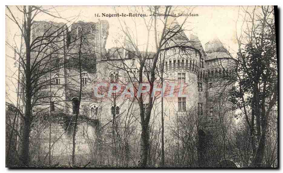 Nogent-le-Rotrou — Château de Saint-Jean — éditeur Laby, Hamarou