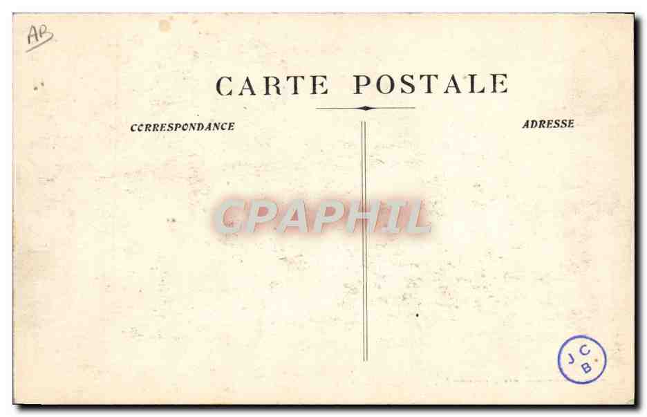 CPA Bateau Guerre Catastrophe du Cuirasse Liberte Tourelle de 240 babord avant renversee sur le pont arriere — Verso