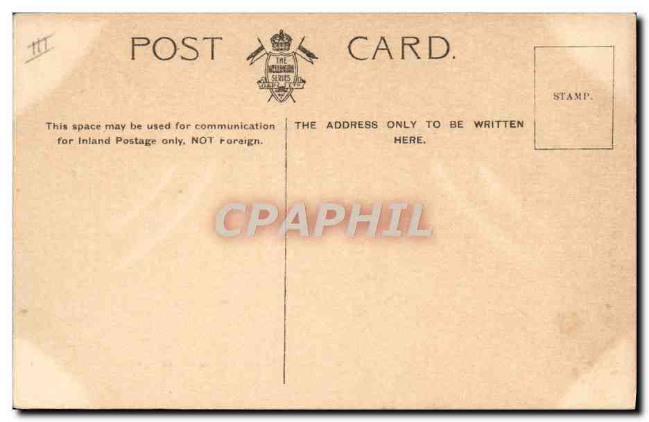 CPA Bateau Guerre Jack Ashore Volley firing  — Verso