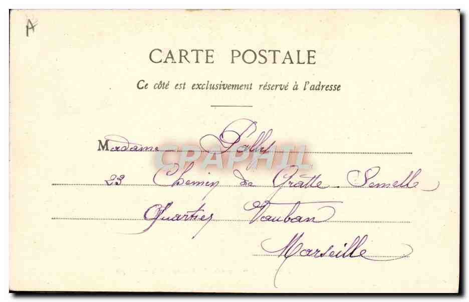 Toulon - "Couronne" - Exercices de gymnastique — Cliché Giraud n°154 — Verso