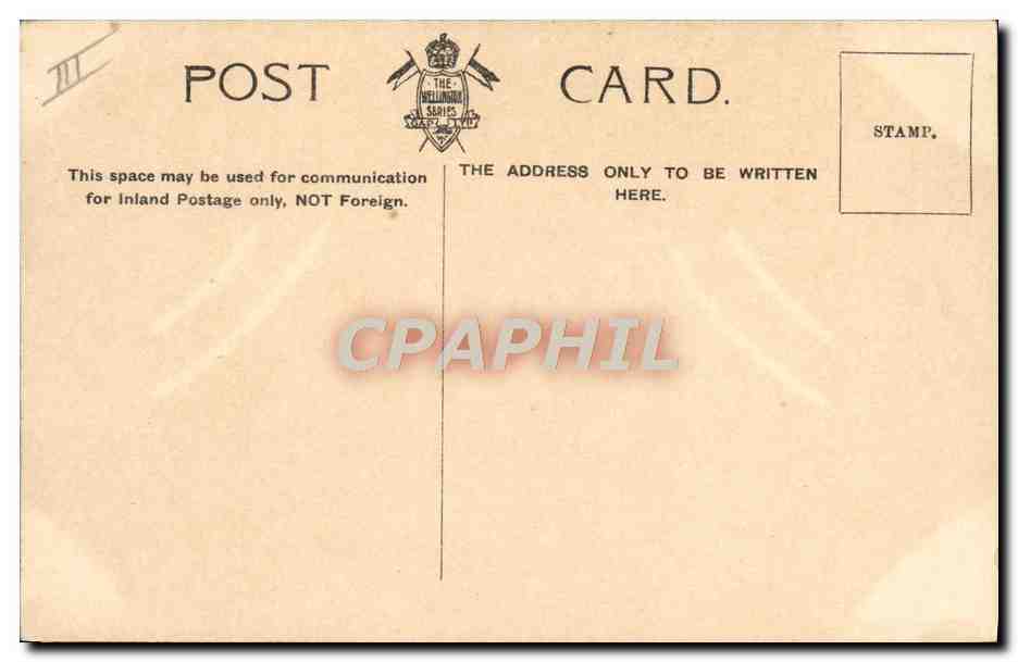 CPA Bateau Guerre Channel Fleet Liberty Men  — Verso