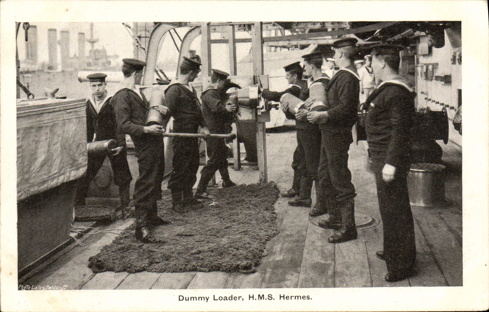 Dummy Loader — H.M.S. Hermes — Photo Lales Palden