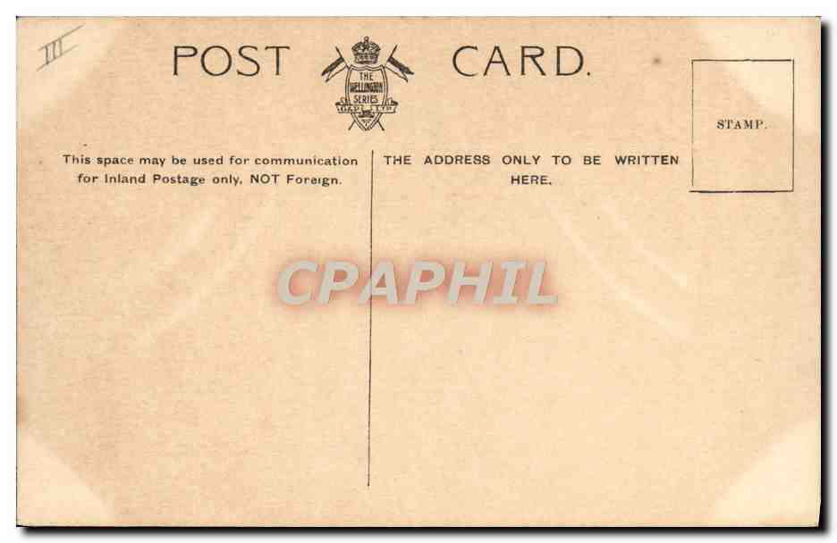 CPA Bateau Guerre Jack Ashore Battalion in column  — Verso