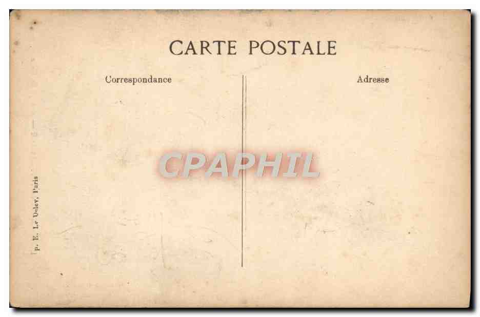 CPA Bateau Guerre Sechage du linge — Verso