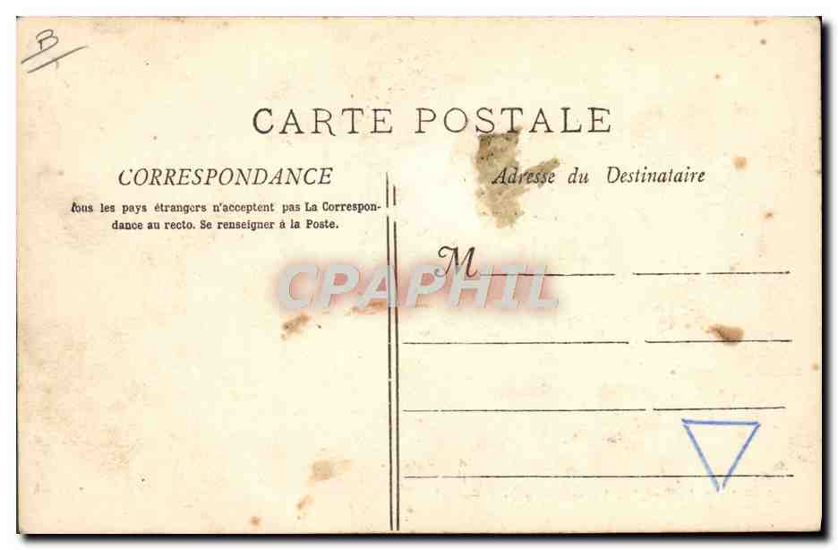 CPA Bateau Guerre Le suffren La musique de l'am=iral  — Verso
