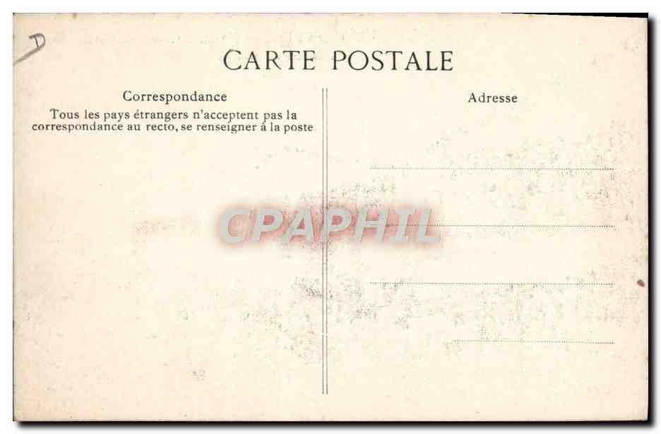 Grande Semaine d'Aviation de Champagne — Blériot devant son hangar — ELD — Rückseite