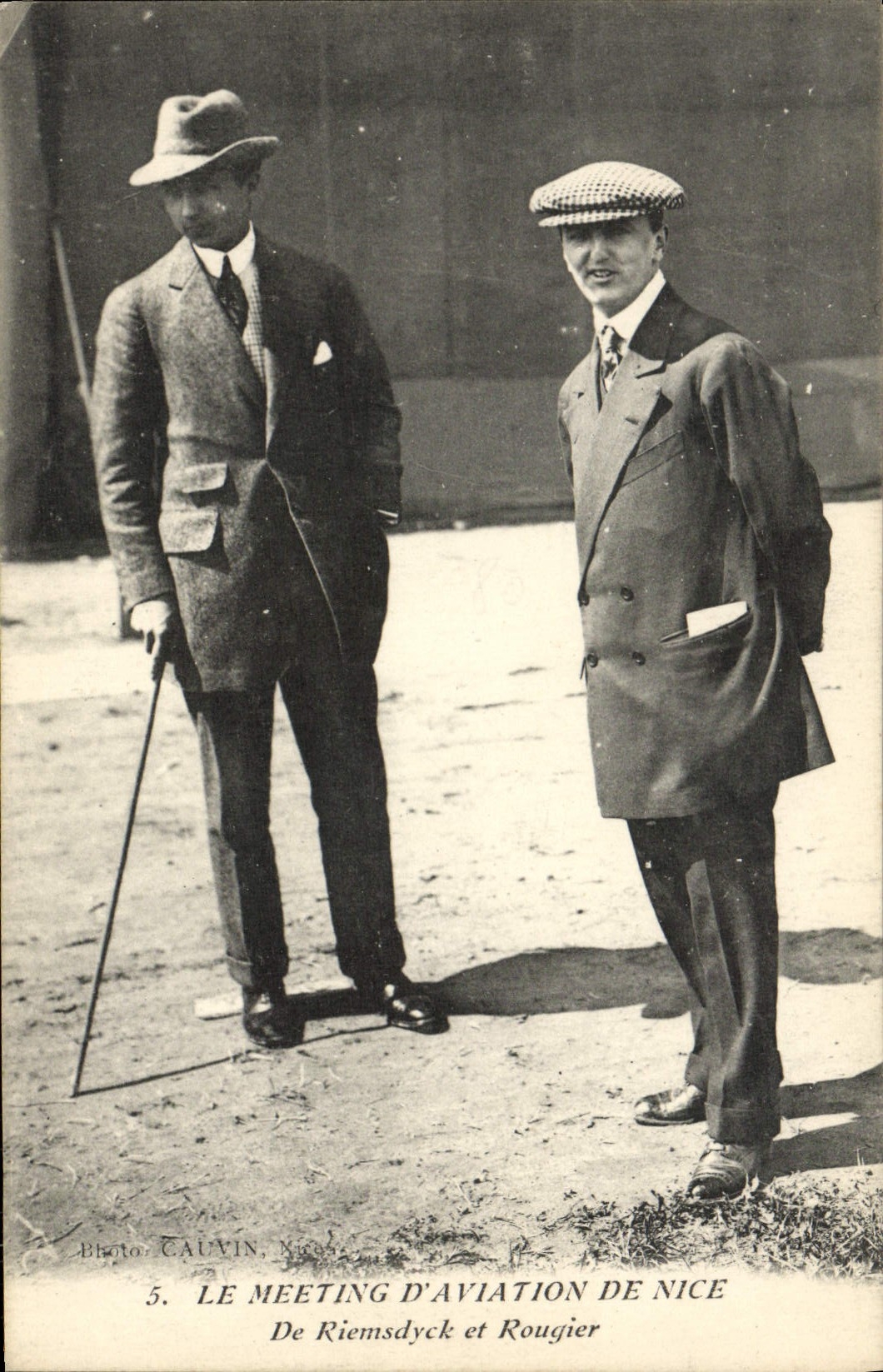 Meeting d'aviation de Nice — De Riemsdyck et Rougier — Photo TAUVIN, Nice, n°5
