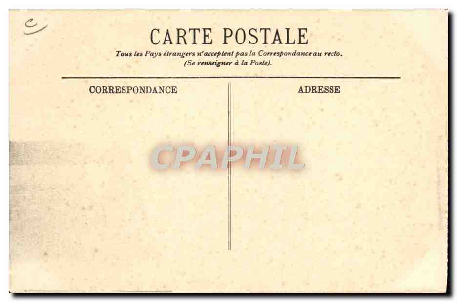 CPA Avion Aviation Bleriot en vue des cotes d'Angleterre — Rückseite