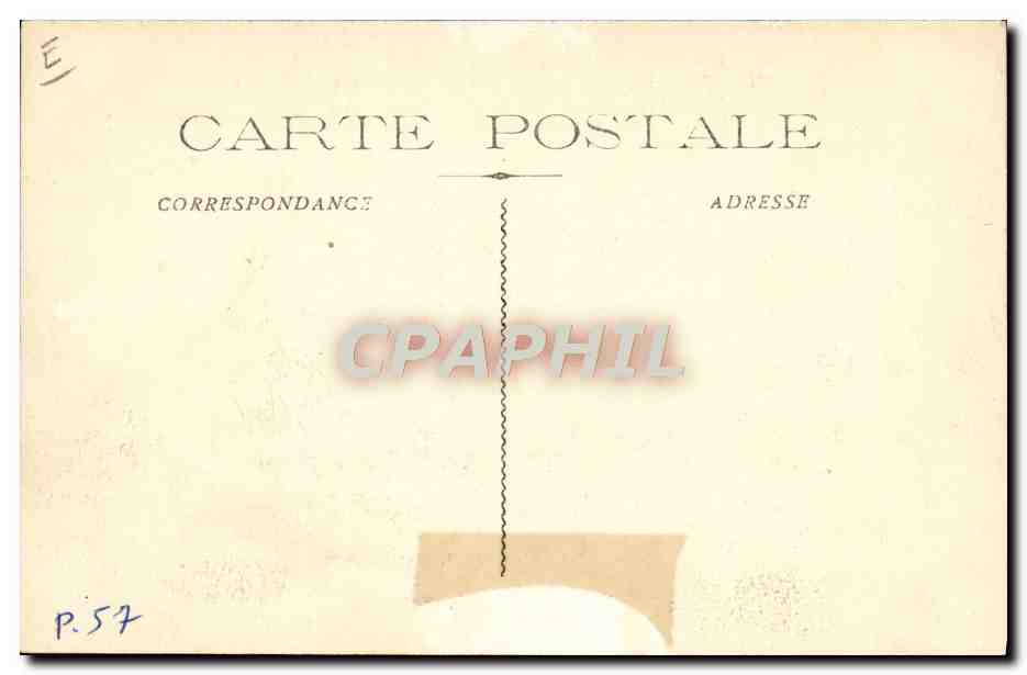 Marseille Aviation — Fischer atterissant après sa croisière — Photo-Ateliers Baudoin Marseille — Verso