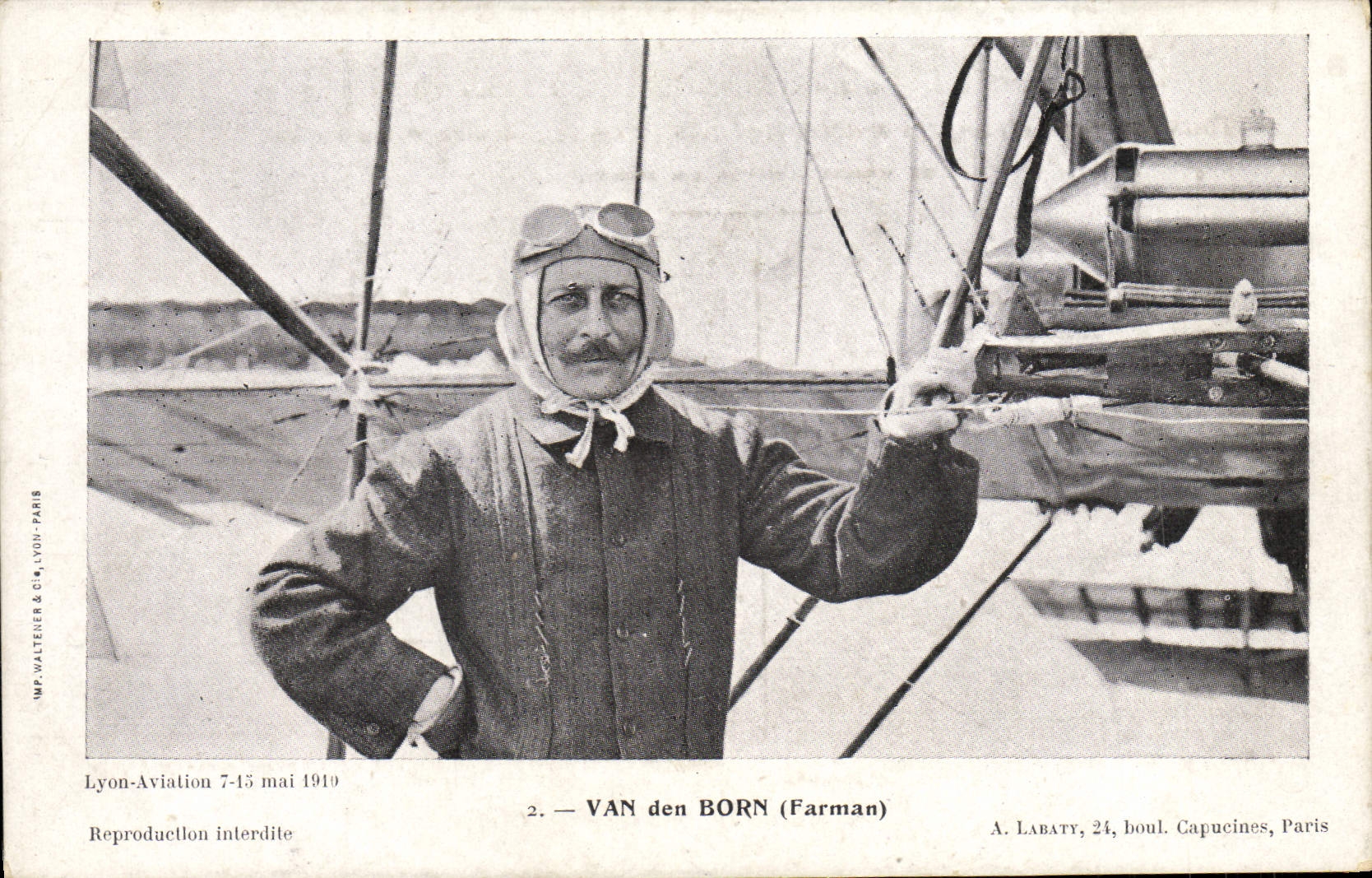CPA Avion Aviation Van den Born Lyon Aviation