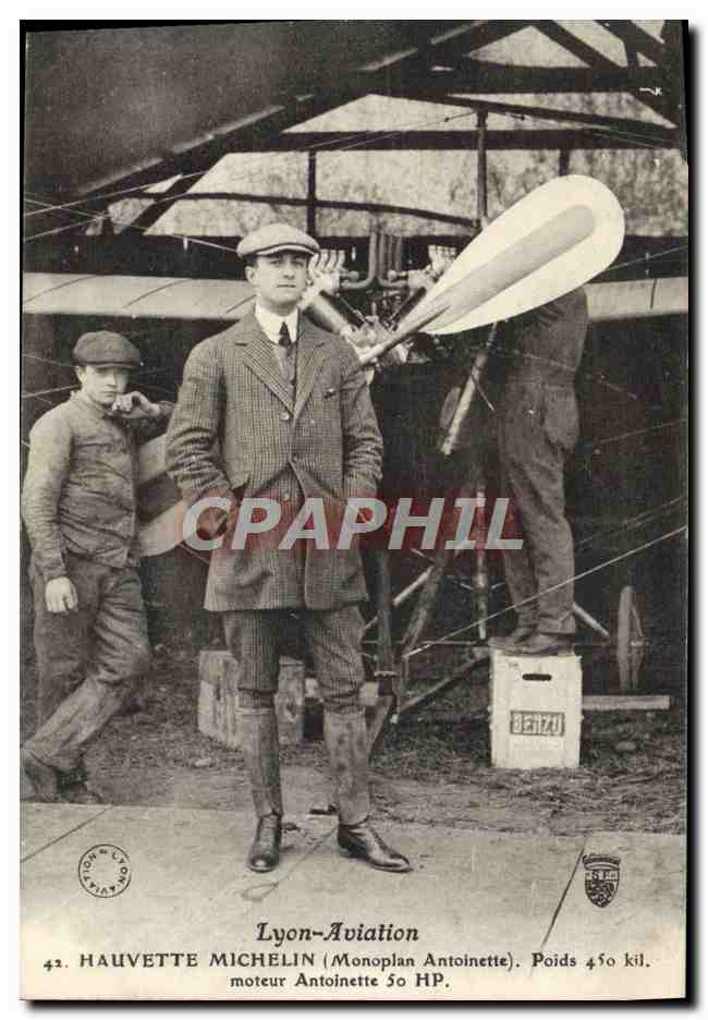 Lyon-Aviation — Hauvette Michelin (Monoplan Antoinette), Poids 450 kil. — Lyon-Aviation, n°42