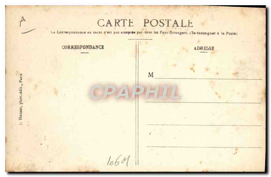 CPA Avion Aviation Monoplan Bleriot VIII Bis  — Verso