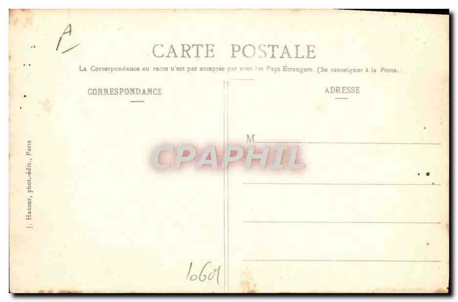 CPA Avion Aviation Leon Delagrange a bord de son aeroplane  — Rückseite