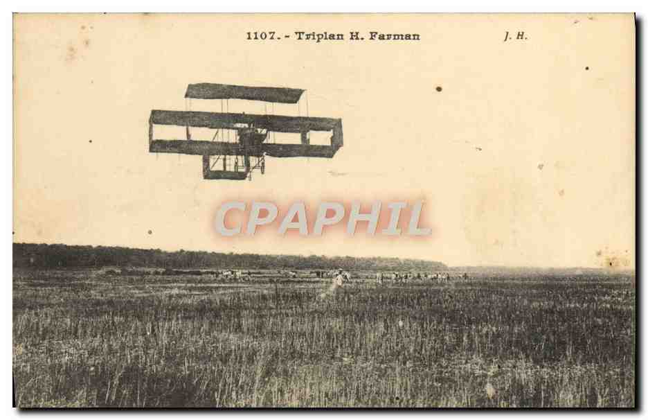CPA Avion Aviation Triplan Farman