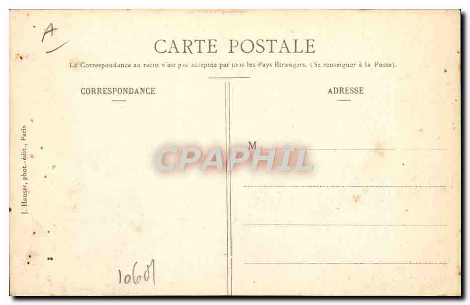 CPA Avion Aviation Triplan Farman — Verso
