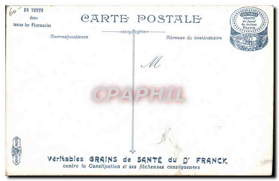 CPA Avion Aviation Traversee de la Manche Bleriot arrive a Douvres  — Verso